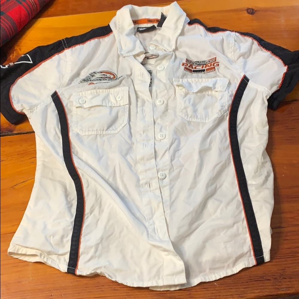 Harley Davison small button up women’s